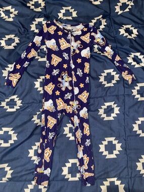 Bluey Very Soft Zip Pajamas